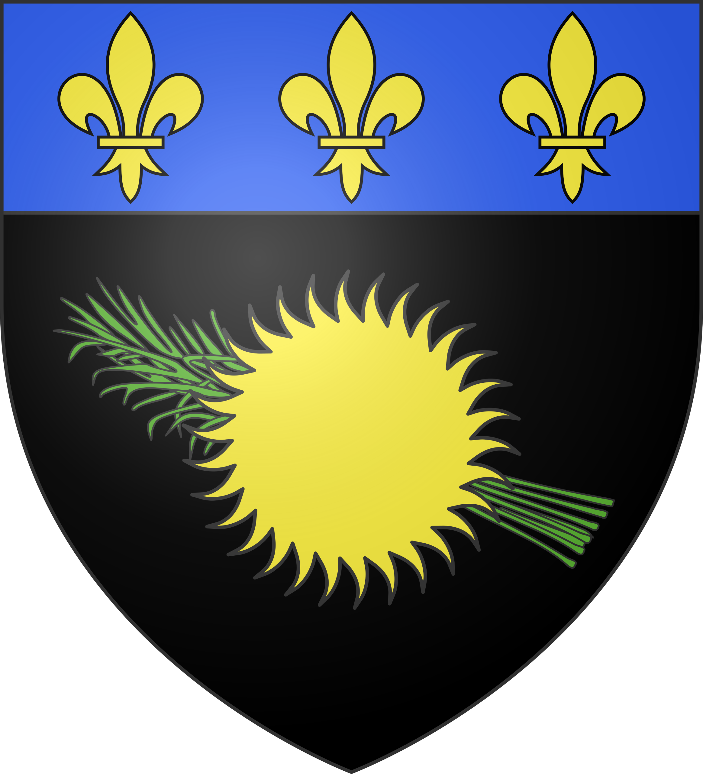 Blason du Guadeloupe (971)