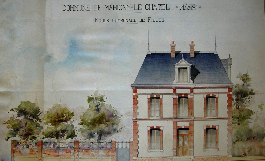 Vue de Marigny-le-Châtel
