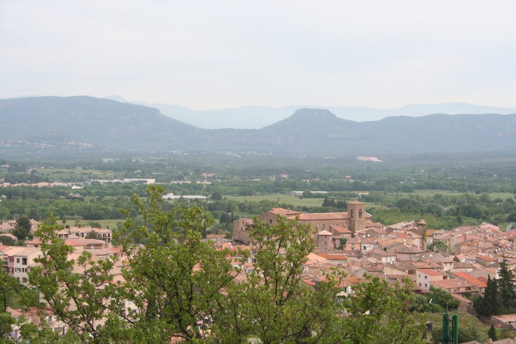 Vue de Roquebrune-sur-Argens