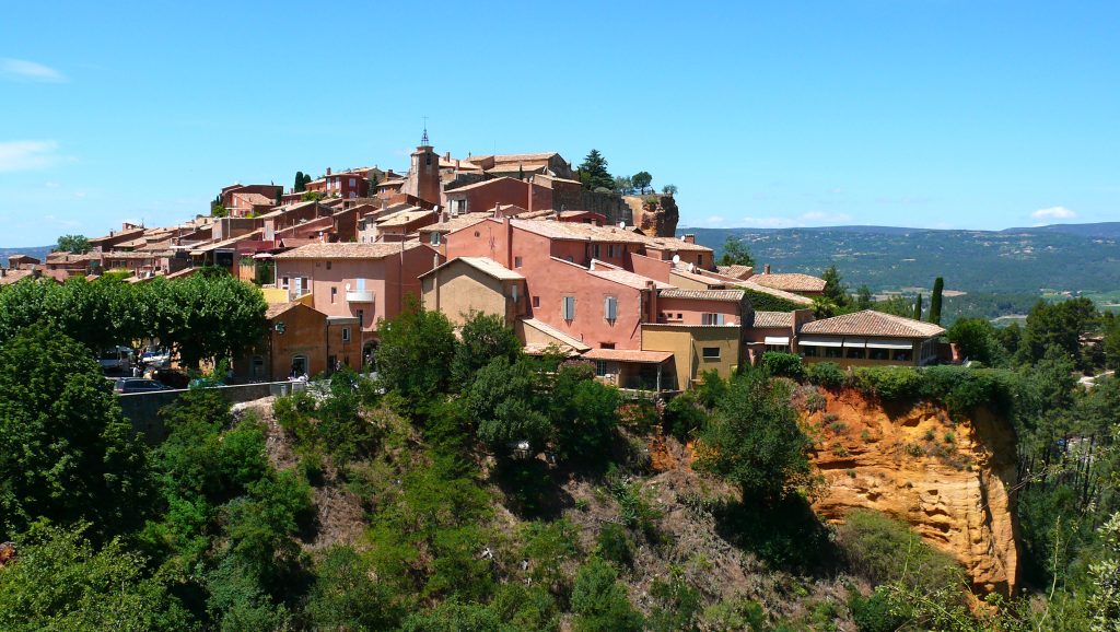 Vue de Roussillon