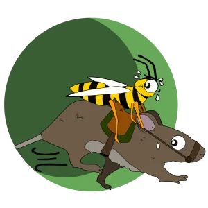 La Guêpe qui Souris – Destruction frelon et dératisation - logo