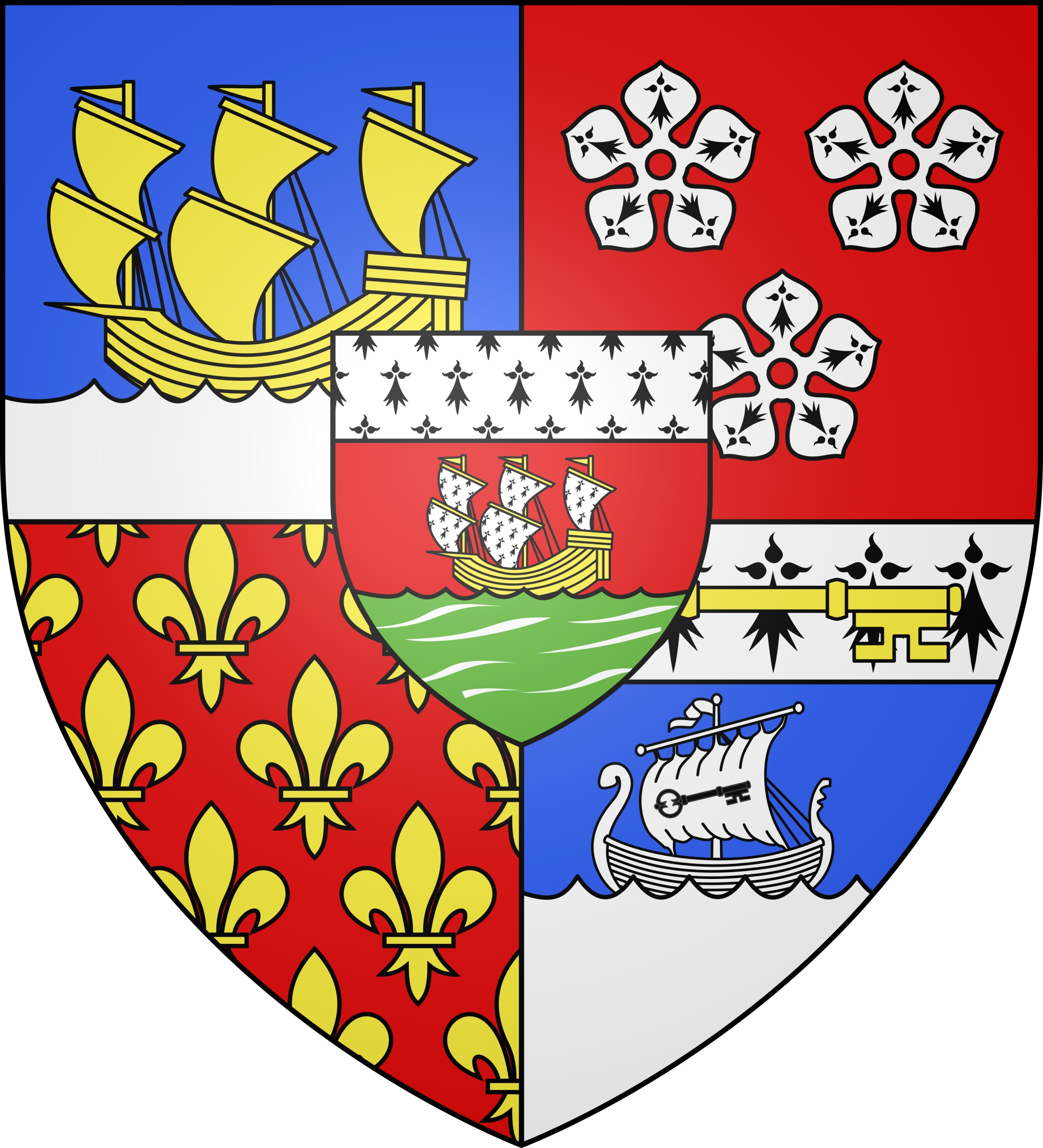 Blason du Loire-Atlantique (44)